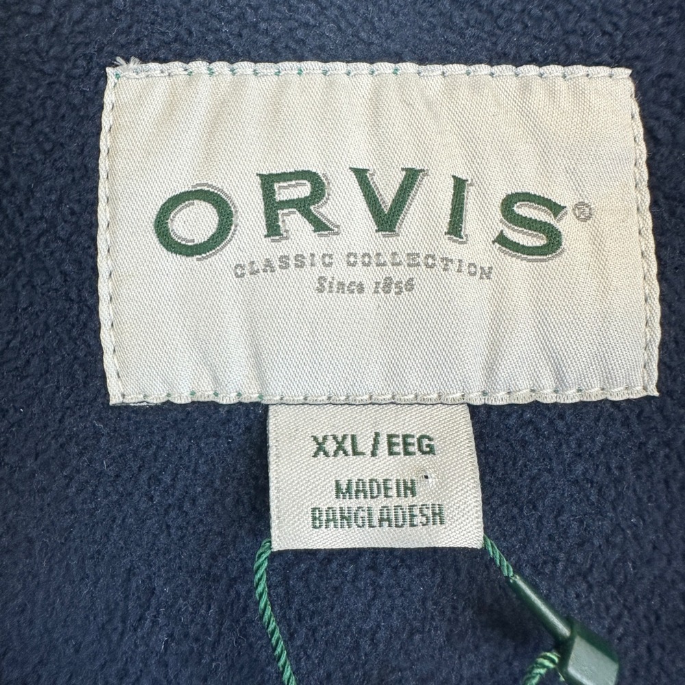 NEW Orvis Shacket Women XXL Green Plaid Fleece Lined Flannel Snap Front Outdoor - Picture 5 of 9